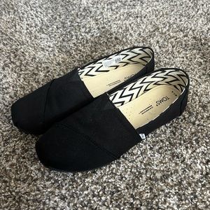 Toms Alpargata Black Heritage Canvas